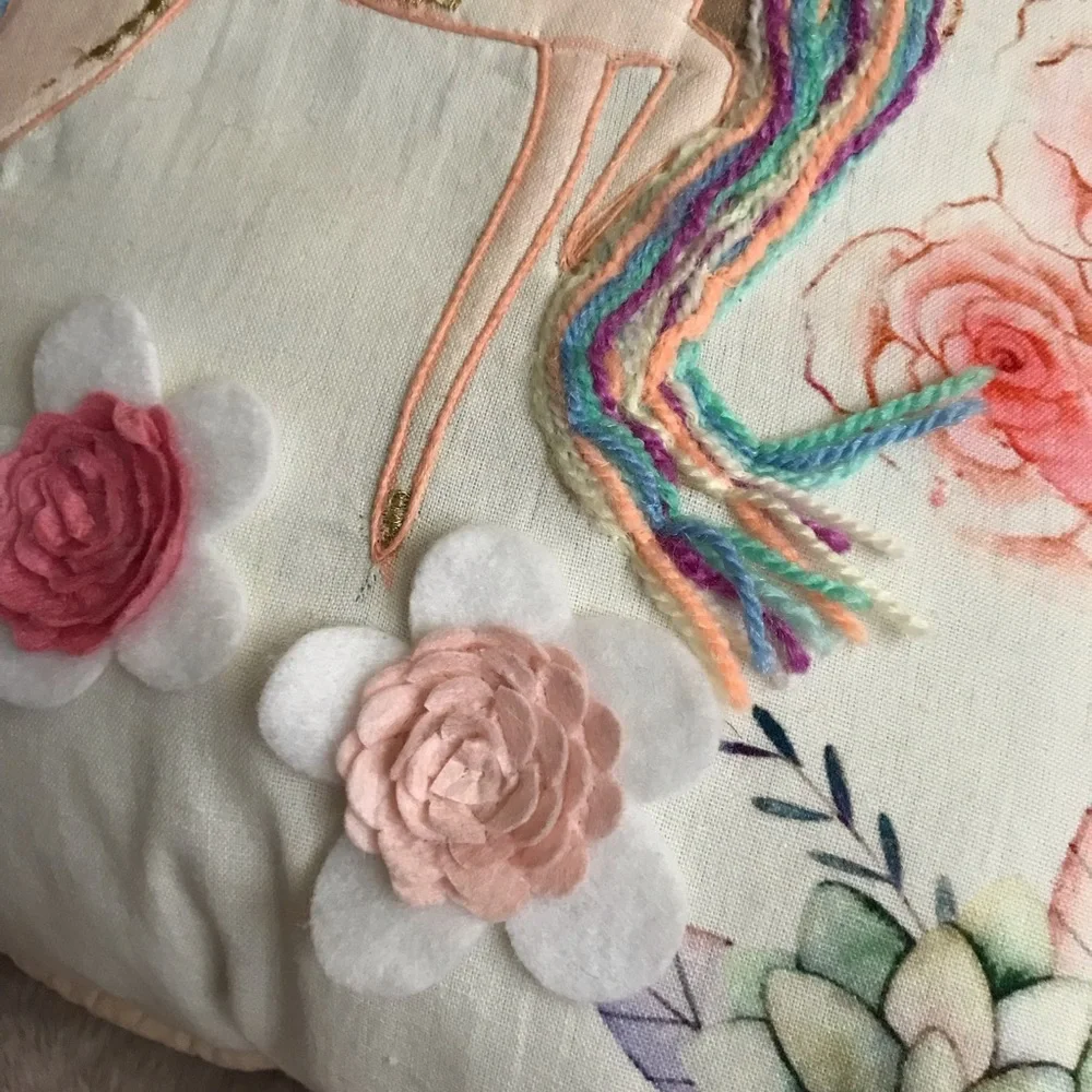 Beautiful Handcrafted Unicorn Pillow